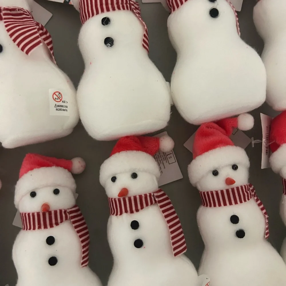 Target 10 Pack of Plush‎ Snowmen